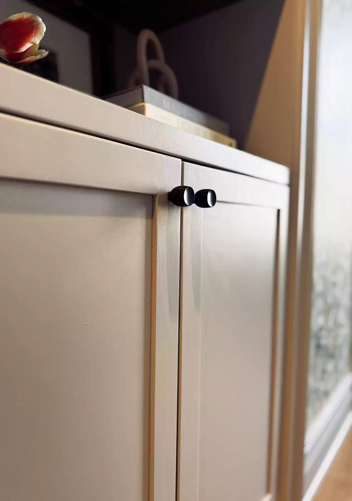Black cabinet knobs